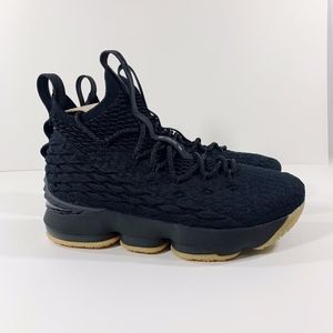 Nike Lebron XV Black Gum Basketball Shoes